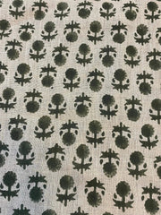 Nolira Block Print Handloom Linen Fabric